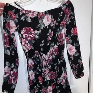 Off the shoulder romper